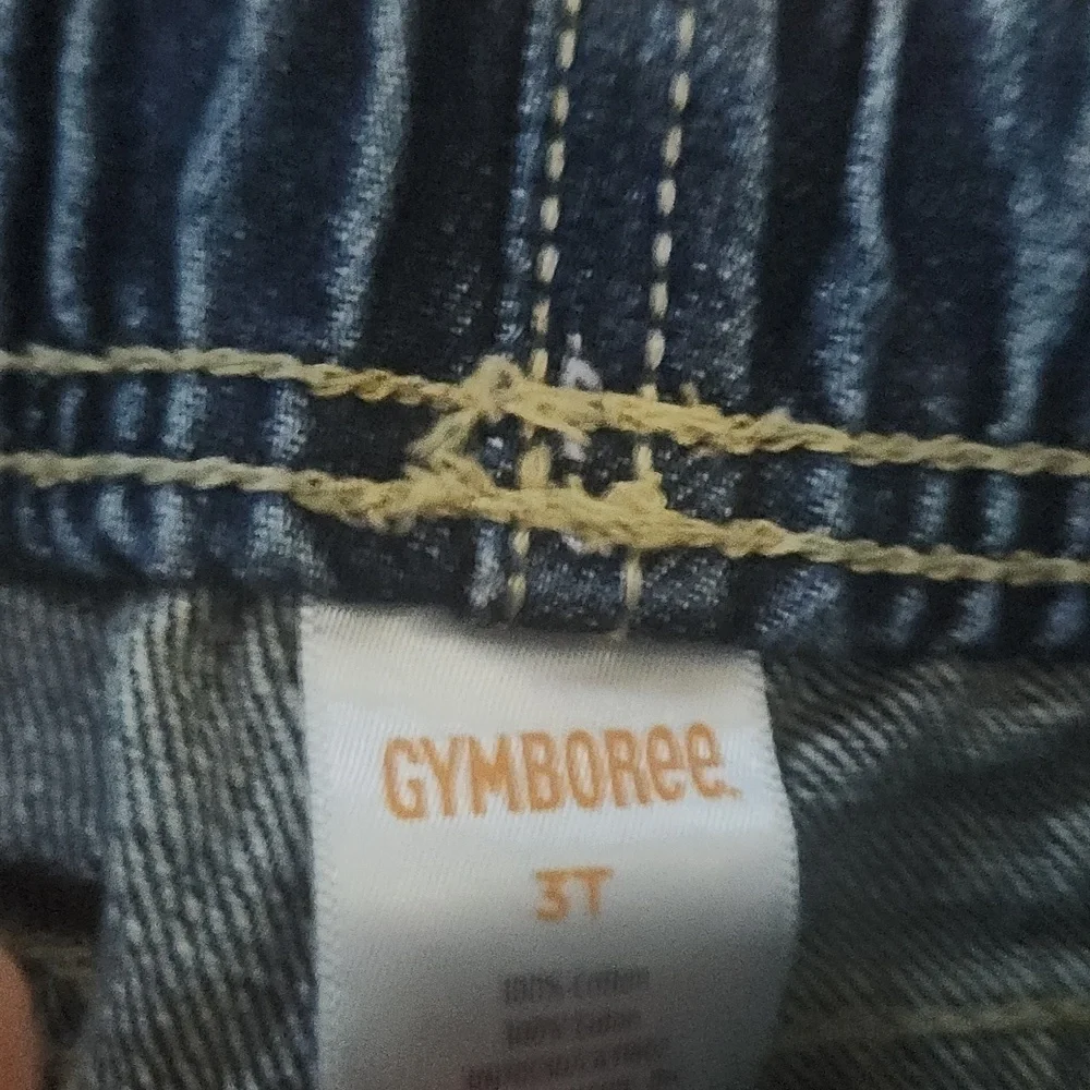 Gymboree 2PC set Vintage Size 3T  Super Hippo Vintage Sweater Paired with Jeans
